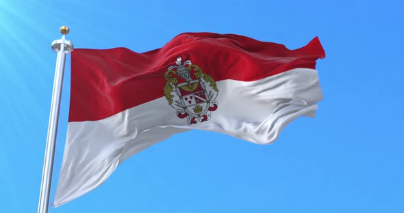 San Miguel de Ibarra Flag, Ecuador alt