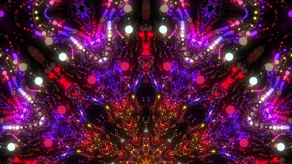 Magic Neon Particles LEDs Kaleidoscope