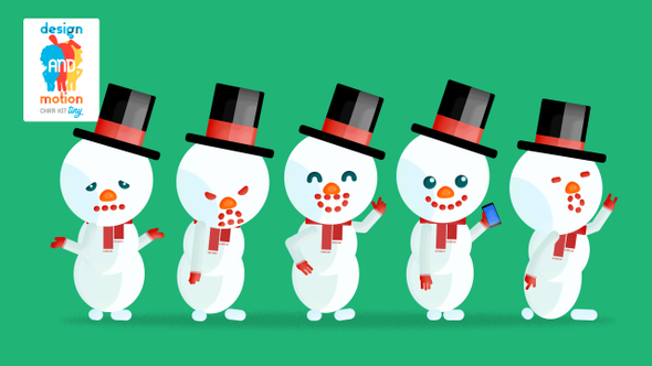 D&M Character Kit Tiny: Snowman