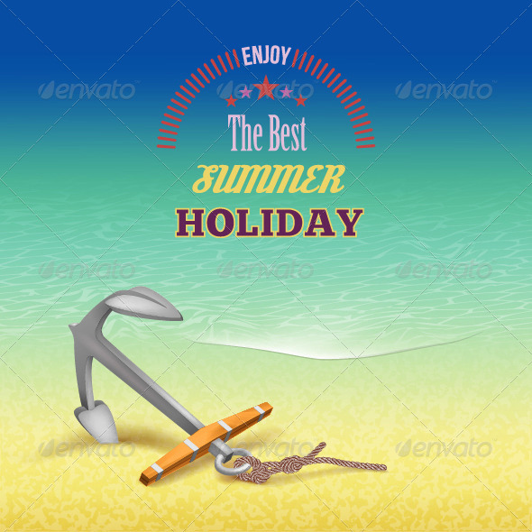 Summer Travel Poster Design - Seasons Nature