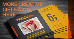 Gift Voucher Card Collection
