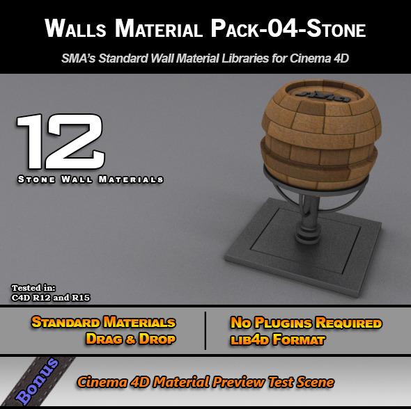 Standard Walls Material - 3Docean 7778265