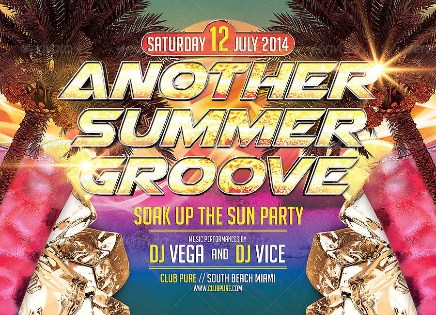 Another Summer Groove Party by ViralLegacy GraphicRiver