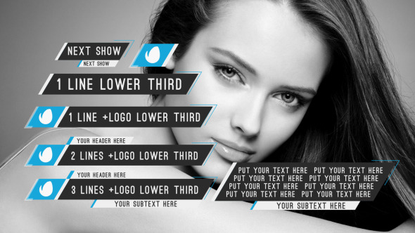 Angle Lower Third - VideoHive 7788298