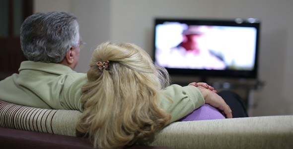 Senior Couple Holding Their Hands  alt