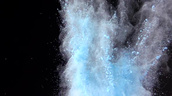 Colorful Powder Explosion in Slow Motion alt