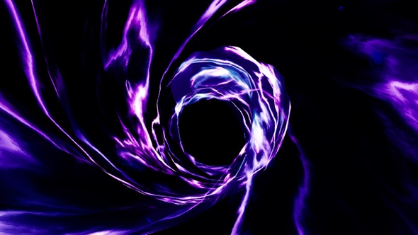 The vortex rotates in a spiral with light emanating from the vortex Isolated by the Alpha channel alt