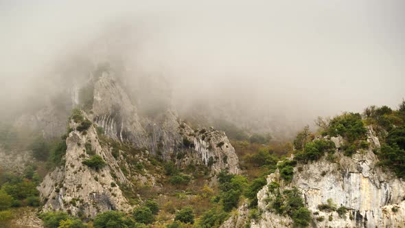 Cloudy Mountains, Spain.