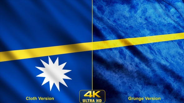 Nauru Flags alt