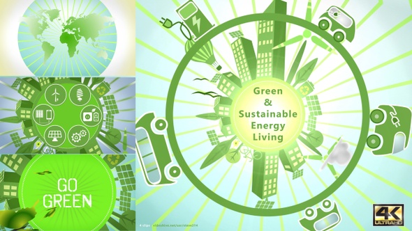 Green and Sustainable Energy Living alt