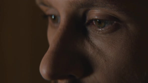 Green Male Eyes Close Up alt