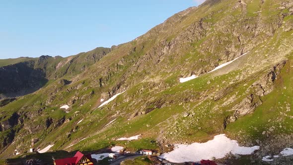 Mountain Lake Balea Transfagarasan