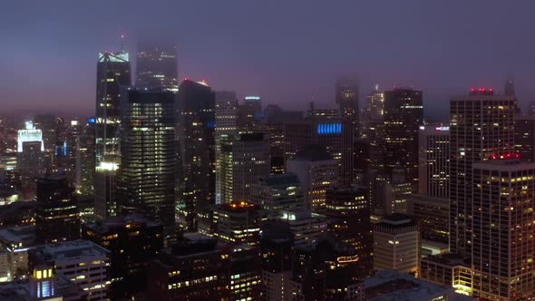 Technology Capital, Silicon Valley, United States of America. Night City Skyline alt