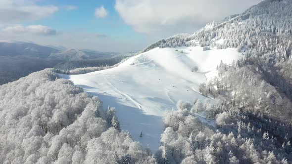 Winter Season Aerial