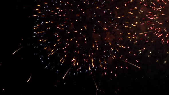Fireworks at Deauville in Normandy, Real Time alt