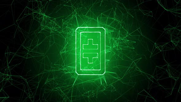 Emblem Of Crypto Currency Theta Network 4k alt