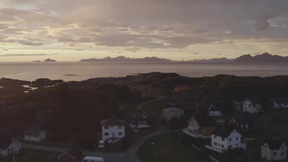 Village On The Norwegian Coast
