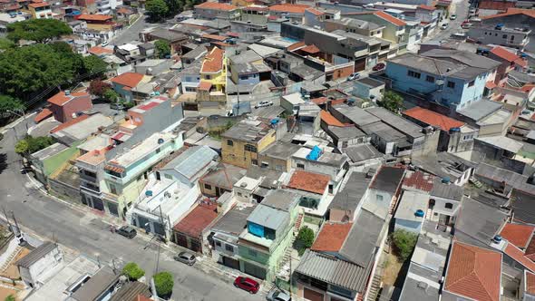Cityscape of Sao Paulo Brazil. Stunning landscape of downtown district city. alt