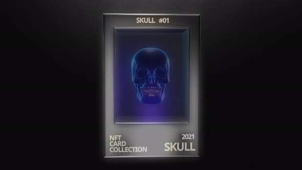 NFT Skull Card Collections 4K alt