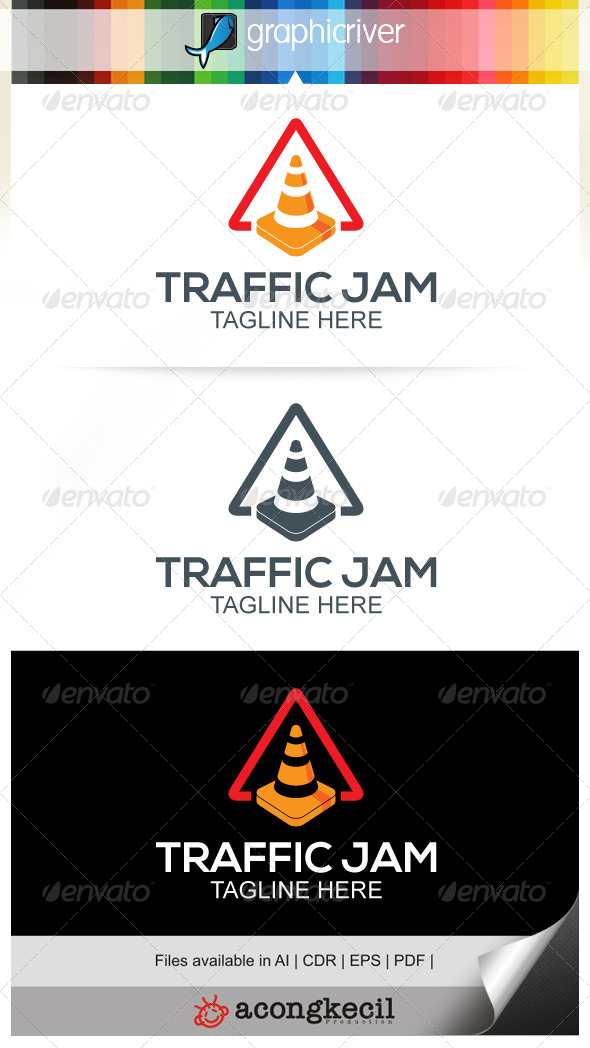 Traffic Jam - Objects Logo Templates