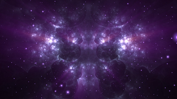 Space Nebula Violet