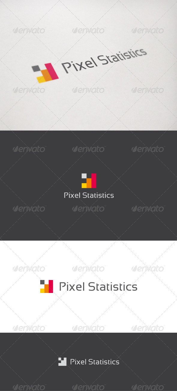 Pixel Statistics - Symbols Logo Templates