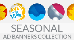 Seasonal Ad Banners Collection