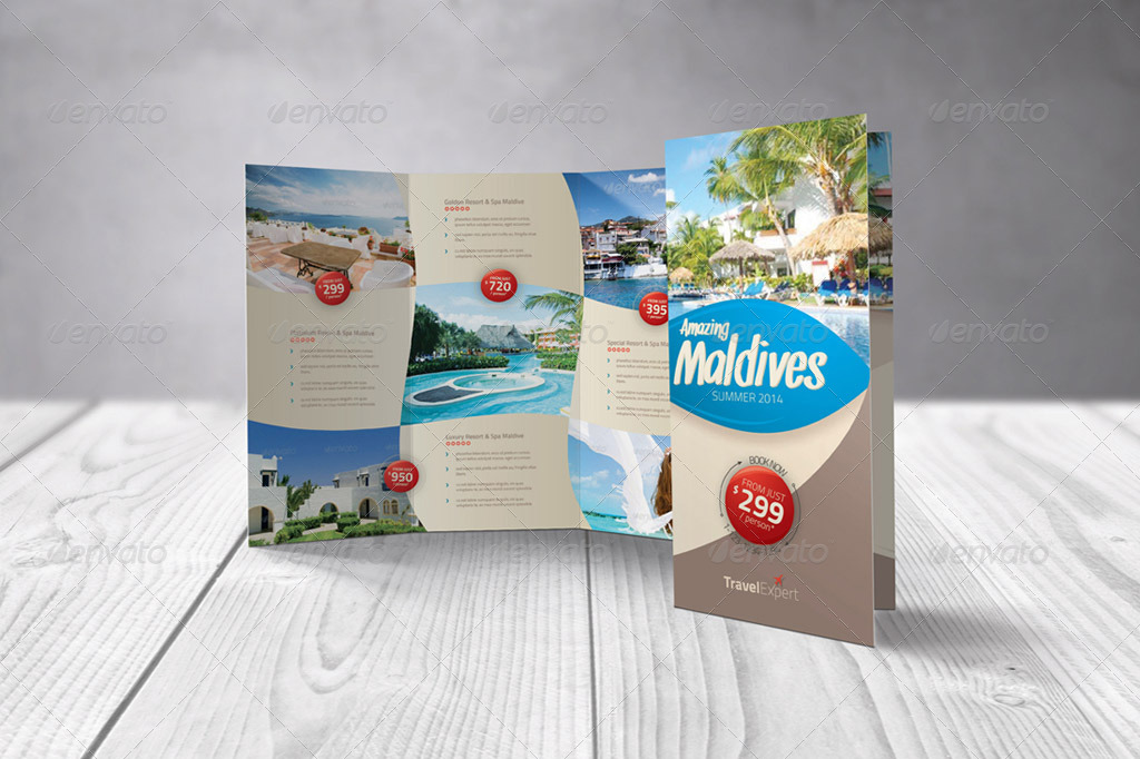 Trifold Mock-up, Graphics | GraphicRiver