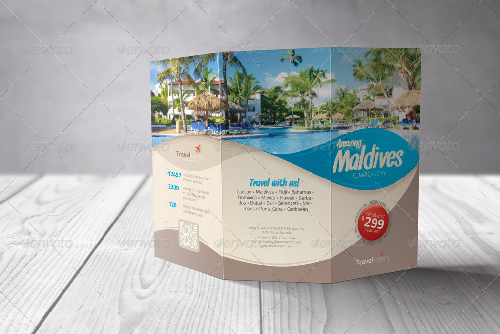 Trifold Mock-up, Graphics | GraphicRiver