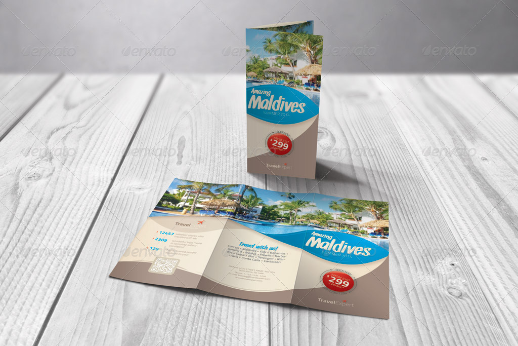 Trifold Mock-up, Graphics | GraphicRiver