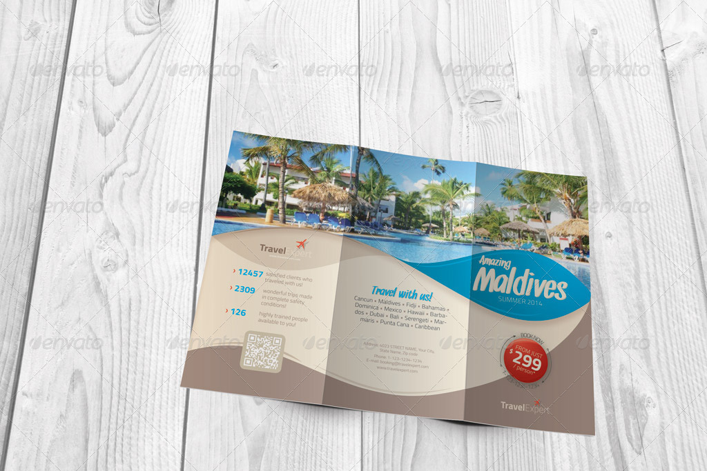 Trifold Mock-up, Graphics | GraphicRiver