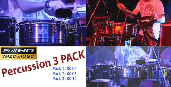 Percussion 3 PACK