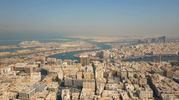 Dubai Creek, Districts of Bur Dubai and Deira alt