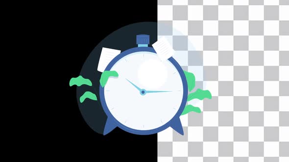 Dynamic, Animated Clock Face
