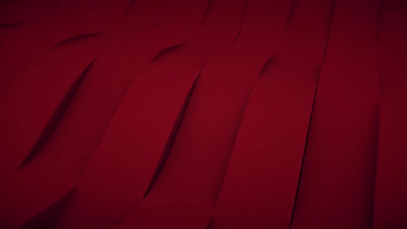 3d Abstract Wavy Red Lines alt