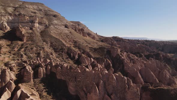 Aerial View Cappadocia Landscape alt
