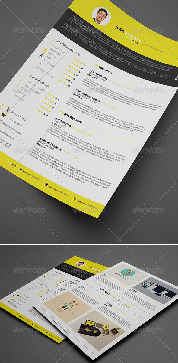 Hi I Am Resume - Resumes Stationery