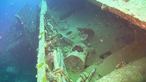 Shipwreck on the Seabed 661, Stock Footage | VideoHive