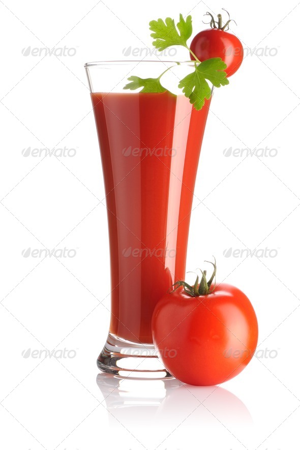 Tomato juice Stock Photo by haveseen | PhotoDune