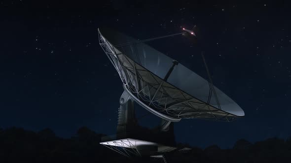 Radio Telescope Repositioning With Moving Stars