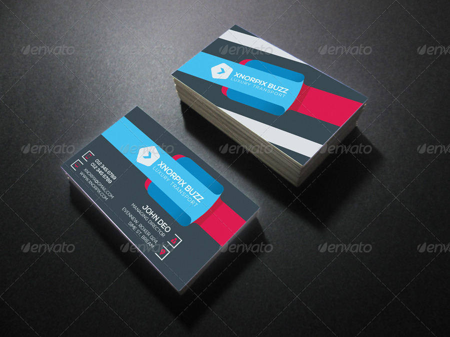 transport business card by axnorpix graphicriver transport business card
