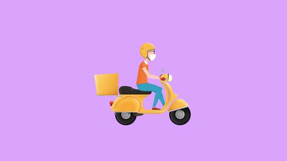 Delivery animation