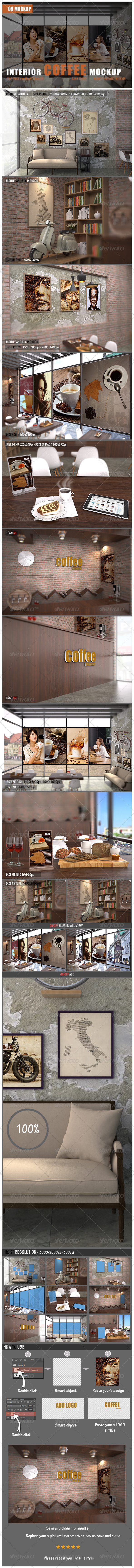 Interior Coffee Mockup