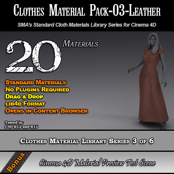 Standard Clothes Material - 3Docean 7824360