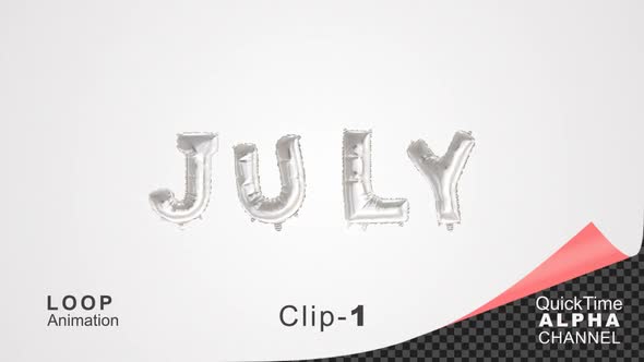Month Of The Year - July