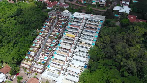 Cottages, Mansions (Porto Alegre, Rio Grande do Sul, Brazil) aerial view alt
