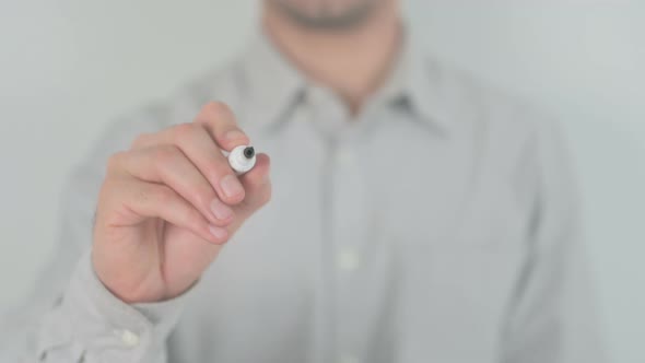 Power Writing on Screen with Hand alt