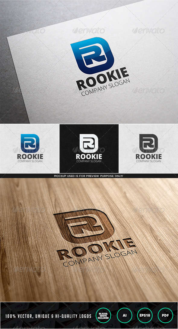Rookie Logo Template - Letters Logo Templates