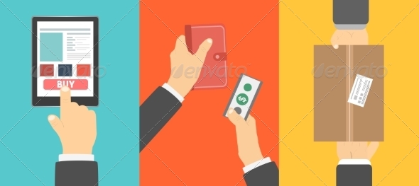 Ecommerce Concept - Services Commercial / Shopping