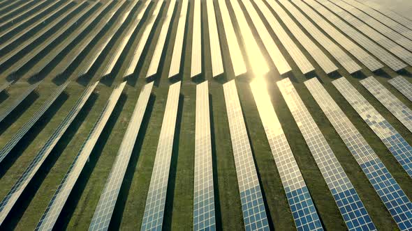 Aerial Footage of the Renewable Energy Generation Process alt